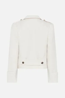 Outlet Bruuns Bazaar PlatanusBBYda blazer - Snow White
