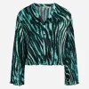 Outlet Bruuns Bazaar PleataBZRella overhemd - Blauwgroen groen