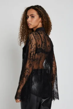 Fashion Bruuns Bazaar PolaBBMagdi overhemd - Zwart