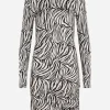 Hot Bruuns Bazaar ReginaBZMolisa jurk - Zebraprint