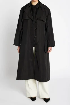 New Bruuns Bazaar ReginaeBBZandie coat - Black