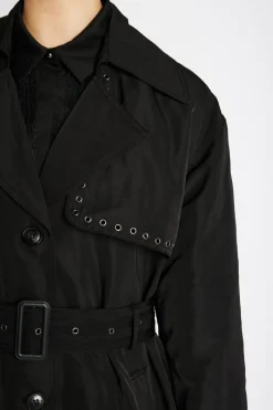 New Bruuns Bazaar ReginaeBBZandie coat - Black