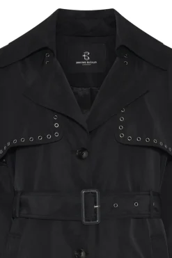 New Bruuns Bazaar ReginaeBBZandie coat - Black