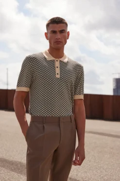Sale Bruuns Bazaar RiverBBSainter polo knit - Kit