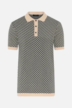 Sale Bruuns Bazaar RiverBBSainter polo knit - Kit