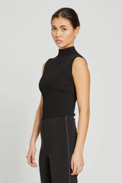 Online Bruuns Bazaar RiversBBAditi gebreide top - Zwart