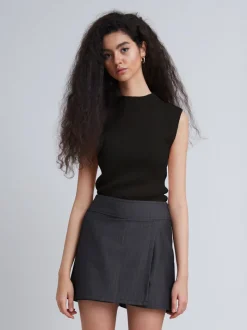 Online Bruuns Bazaar RiversBBAditi gebreide top - Zwart