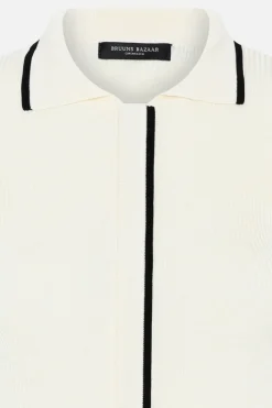 Discount Bruuns Bazaar RiversBBJohania knit blouse - Snow White