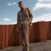 Discount Bruuns Bazaar RubenBBDagger Pants - Toffee
