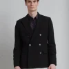 Outlet Bruuns Bazaar RubenBBDubbele Blazer - Zwart