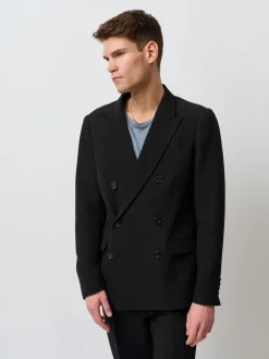 Outlet Bruuns Bazaar RubenBBDubbele Blazer - Zwart