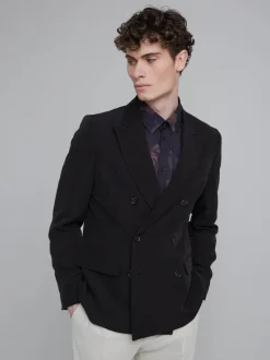 Outlet Bruuns Bazaar RubenBBDubbele Blazer - Zwart