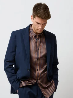 New Bruuns Bazaar RubenBBKarlsus Blazer - Marine