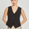 Online Bruuns Bazaar RubySusBBBielle gilet - Zwart