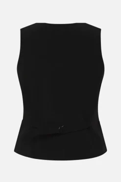 Online Bruuns Bazaar RubySusBBBielle gilet - Zwart