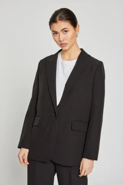 Fashion Bruuns Bazaar RubySusBBFrida blazer - Zwart