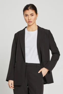 Fashion Bruuns Bazaar RubySusBBFrida blazer - Zwart