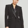 Discount Bruuns Bazaar RubysusBBTuxi blazer - Black