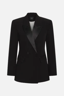 Discount Bruuns Bazaar RubysusBBTuxi blazer - Black