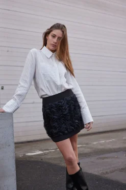 Best Bruuns Bazaar RubysusBBZiona skirt - Black