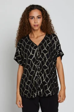 Discount Bruuns Bazaar ScomeBBPHinas blouse - Zwart