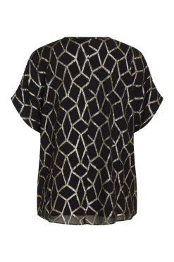 Discount Bruuns Bazaar ScomeBBPHinas blouse - Zwart