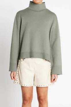 Clearance Bruuns Bazaar SimonaBBAda knit - Dusty Green