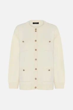 Hot Bruuns Bazaar SimonaBBCaili knit cardigan - Snow White