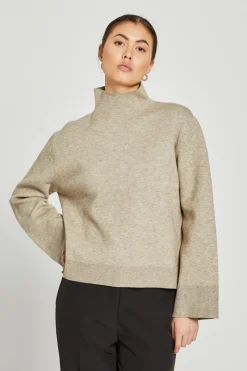 Discount Bruuns Bazaar SimonaBBDa-breisel - Beige gemêleerd