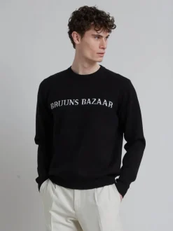 Fashion Bruuns Bazaar SimonBBNouveau-breisel - Zwart