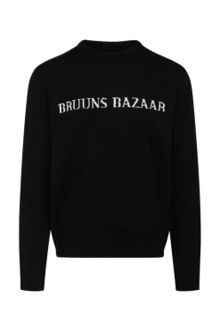 Fashion Bruuns Bazaar SimonBBNouveau-breisel - Zwart