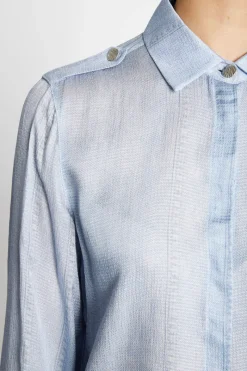 Online Bruuns Bazaar SinapsisBBVenjas shirt - Denim print