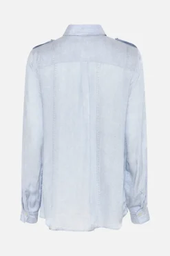 Online Bruuns Bazaar SinapsisBBVenjas shirt - Denim print