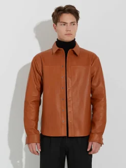 Fashion Bruuns Bazaar SkinBBBarley overhemd - Bone Brown