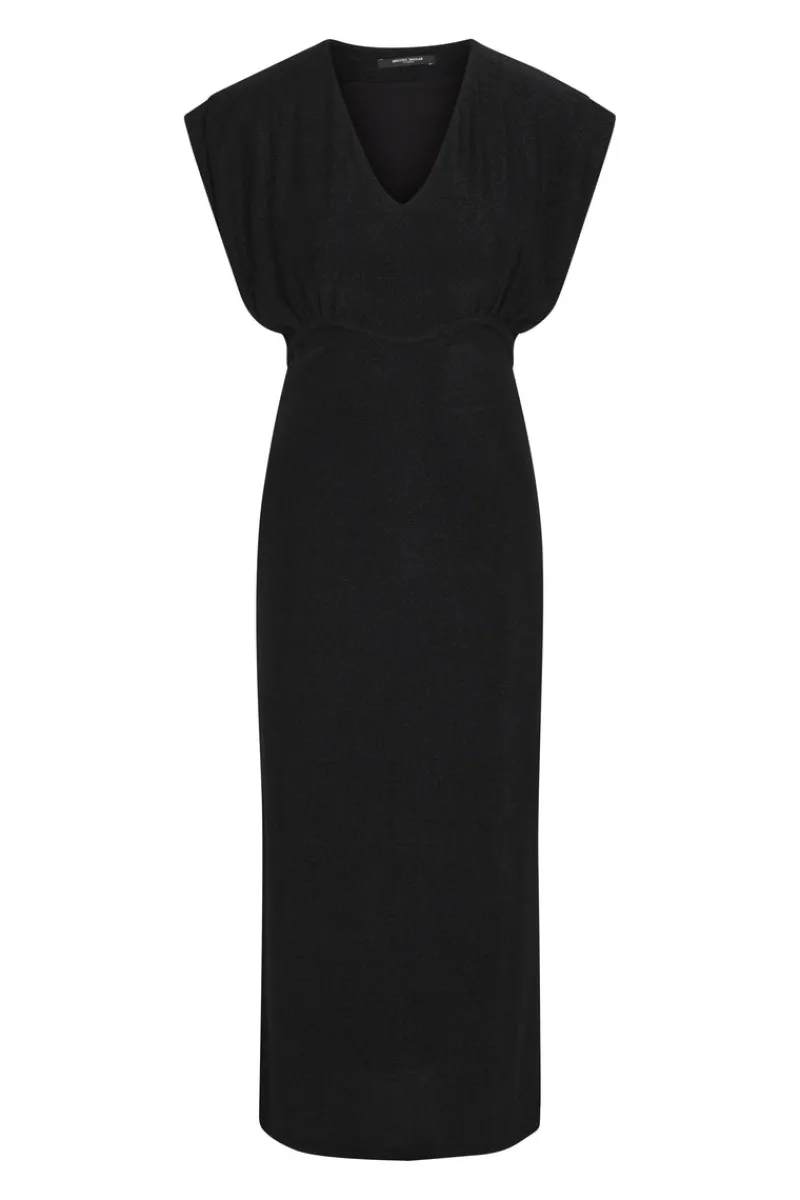 New Bruuns Bazaar SmeerwortelBBAtalia jurk - Zwart