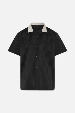 Sale Bruuns Bazaar SpecsBBHonor SS shirt - Black stripe