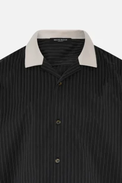 Sale Bruuns Bazaar SpecsBBHonor SS shirt - Black stripe