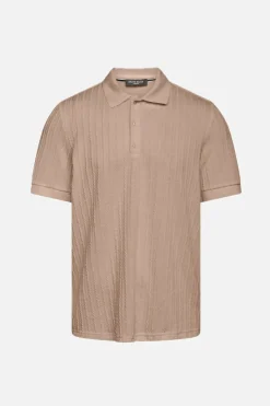 Fashion Bruuns Bazaar TwistedBBGonzales poloshirt - .Zand