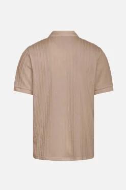 Fashion Bruuns Bazaar TwistedBBGonzales poloshirt - .Zand