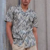 Discount Bruuns Bazaar VanBBHomer AOP shirt - Chevron