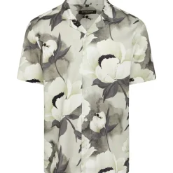 New Bruuns Bazaar VanBBHomer AOP shirt - Grote bloem