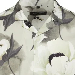New Bruuns Bazaar VanBBHomer AOP shirt - Grote bloem