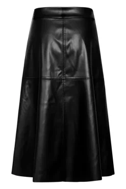 Clearance Bruuns Bazaar VeganiBBImma skirt - Black