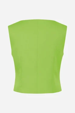 Discount Bruuns Bazaar VibeBZIkka vest - Limoen