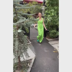 Sale Bruuns Bazaar VibeBZWilde BROEK - Limoen